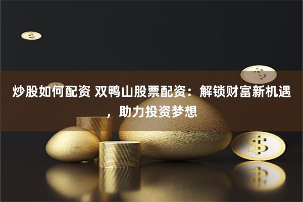 炒股如何配资 双鸭山股票配资：解锁财富新机遇，助力投资梦想